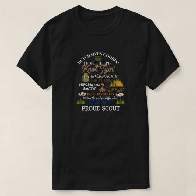 Proud Scout T-Shirt (Design Front)