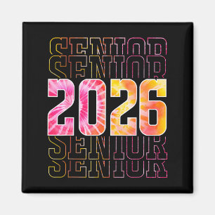 Proud senior 2026 high school graduation men women magnet