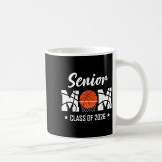 Proud senior basketball mom 2026 graduation  coffee mug