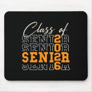 Proud Senior Cl Of 2026 Graduation Mouse Mat