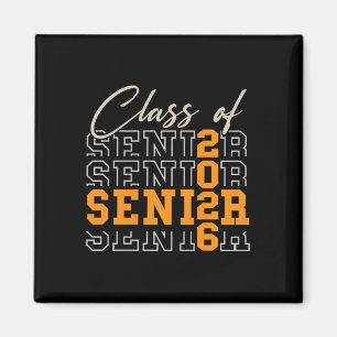 Proud Senior Cl Of 2026 Graduation Premium Tri-ble Magnet