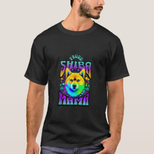 Proud Shiba Inu Mama Corloful Trippy Tank Top