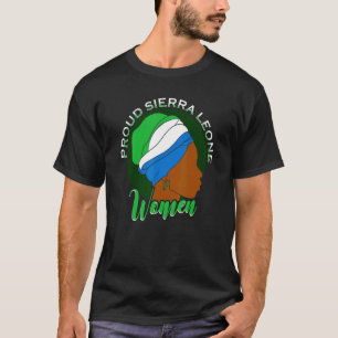 Proud Sierra Leone Women Sierra Leonean T-Shirt