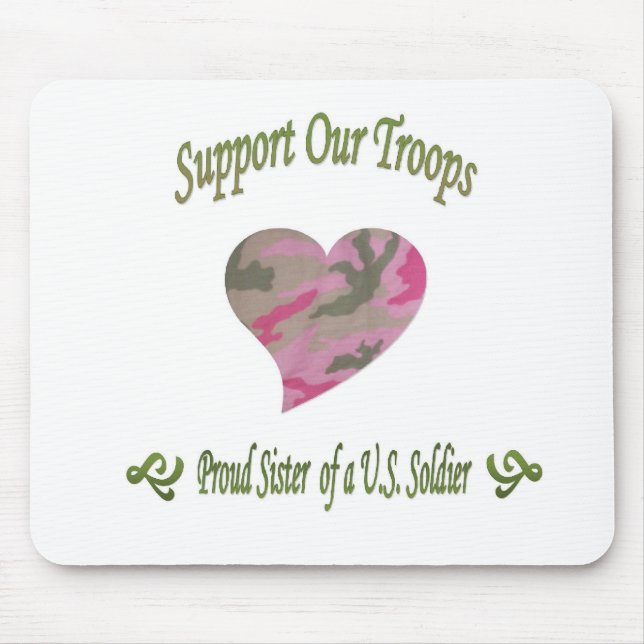 Proud Sister Mouse Mat (Front)