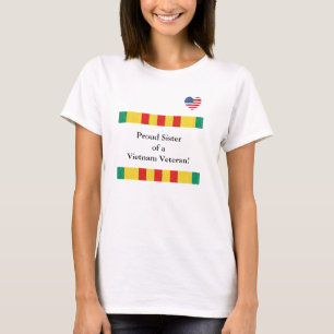 Proud Sister of a Vietnam Veteran T-Shirt