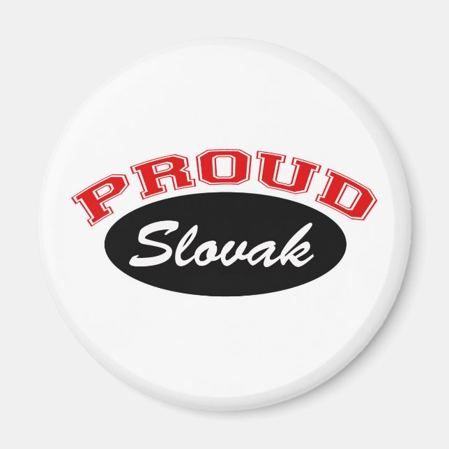 Proud Slovak Magnet (Front)