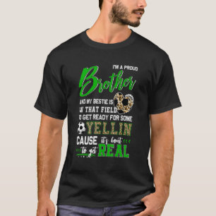 Proud Soccer Brother Soccer Family Matching 2 T-Shirt
