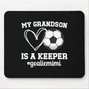 Proud Soccer Goalie Mimi Of A Soccer Goalkeeper Mi Mouse Mat