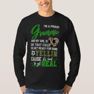 Proud Soccer Grammie Soccer Family Matching T-Shirt