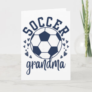 Proud Soccer Grandma Mother's Day Card