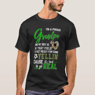 Proud Soccer Grandpa Soccer Family Matching 1 T-Shirt