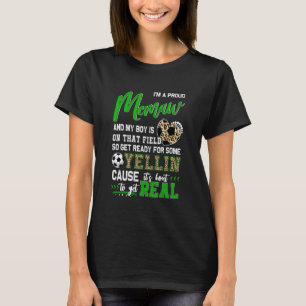 Proud Soccer Memaw Soccer Family Matching 1 T-Shirt