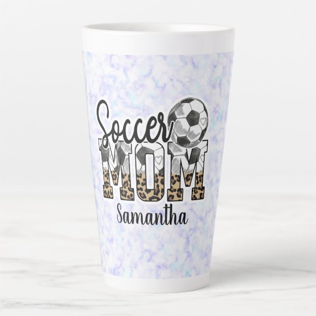 Proud Soccer Mum – Sideline Champion Latte Mug (Front)