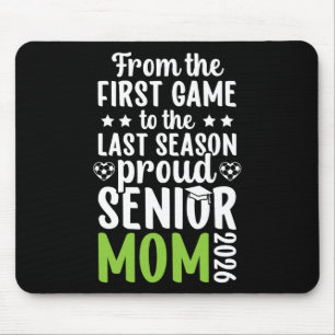 Proud Soccer Senior Mom 2026 Soccer Senior Mama 20 Mouse Mat