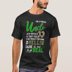 Proud Soccer Uncle Soccer Family Matching 2 T-Shirt