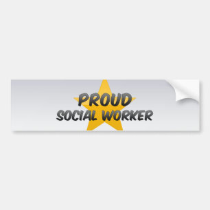 Proud Social Worker Bumper Sticker