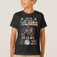 Proud Soldier Army Parents Mum Dad He Is My Son Fl