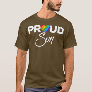 Proud Son Gay Pride Month LGBTQ  T-Shirt