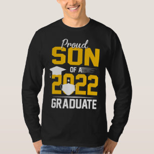 Proud Son Of A 2022 Graduate Senior Face Mask T-Shirt