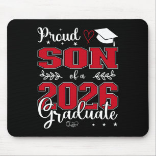 Proud Son Of A Cl Of 2026 Graduate Senior Graduati Mouse Mat