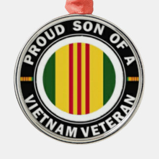 Proud Son of a Vietnam Veteran Ornament