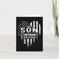 Proud Son Vietnam Vet Dad Veterans Day