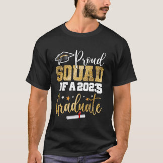 Proud Squad Of A Class of 2025 Graduate Senior Gra T-Shirt