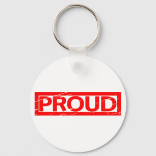 Proud Stamp Key Ring