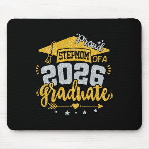 Proud Stepmom Of A 2026 Graduate Grad Senior Gradu Mouse Mat