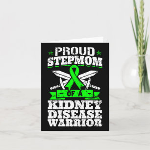 Proud Stepmom Of A Kidney Disease Warrior Renal Aw Card