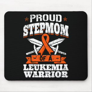 Proud Stepmom Of A Leukaemia Warrior Awareness Blo Mouse Mat