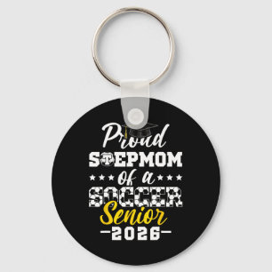 Proud Stepmom Of A Soccer Senior 2026 Graduation G Key Ring