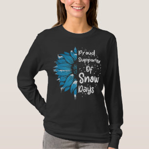 Proud Supporter Of Snow Days Teacher T-Shirt