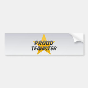 Proud Teamster Bumper Sticker