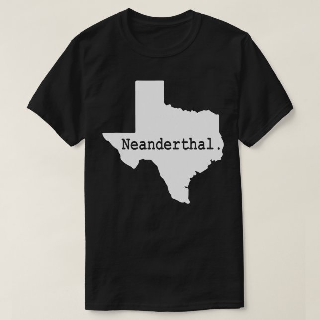 Proud Teas Neanderthal  T-Shirt (Design Front)