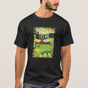 Proud Technician Citizen Profession Career Worker T-Shirt