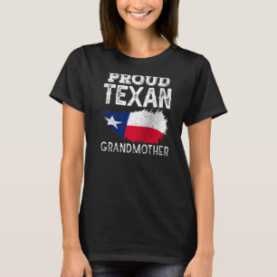Proud Texan Grandmother Patriotic Texas Pride Cute T-Shirt