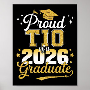 Proud Tio Of A Cl Of 2026 Graduate Senior Graduati Poster