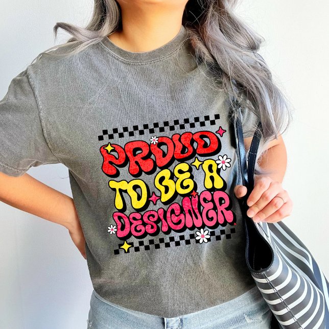 Proud to Be a Designer appreciation gift Tri-Blend Shirt (Creator Uploaded)