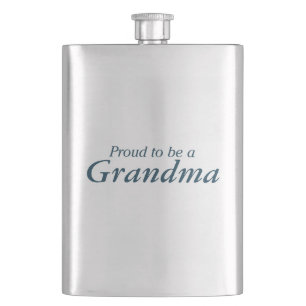 Proud to be a Grandma! Hip Flask