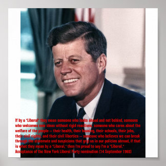 Proud to be a ‘Liberal’ Poster