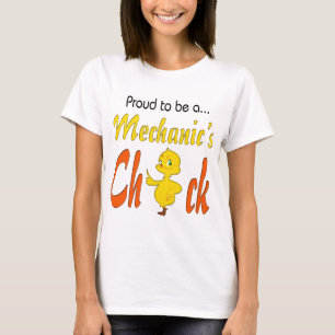 Proud to Be a Mechanic's Chick Auto Mechanic gifts T-Shirt