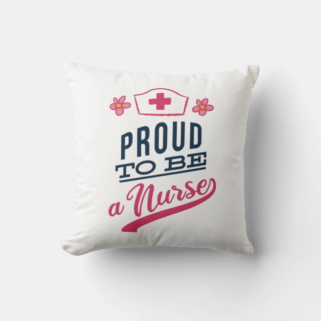 Proud to be a Nurse Cushion (Front)