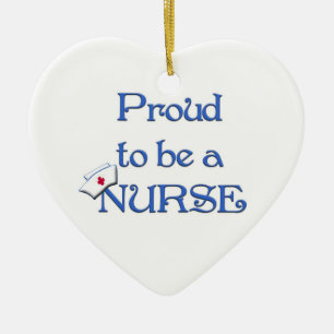 Proud to be a nurse-Pendant Ornament