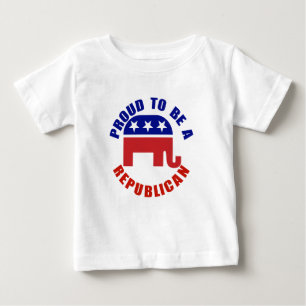 Proud To Be A Republican Original Baby T-Shirt