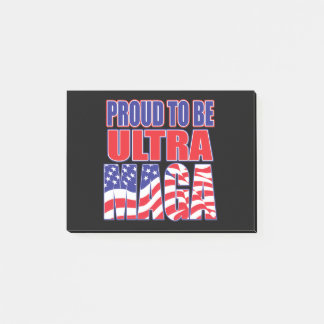 Proud To BE A Trump Supporter Post-it Notes