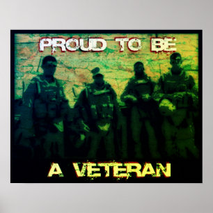 Proud to be a Veteran Poster