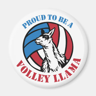 Proud to be a Volley Llama Magnet