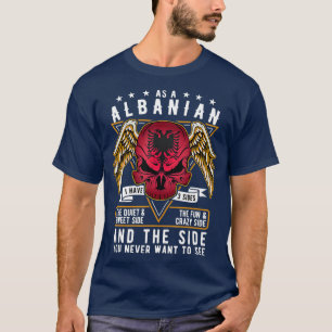 Proud to be Albanian gifts tshirt