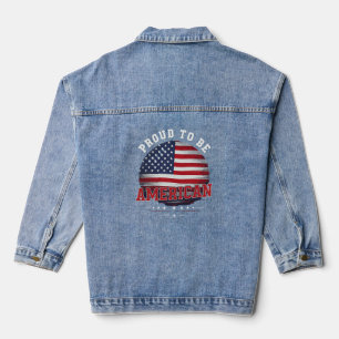 Proud to be American  Denim Jacket